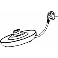 Ersatzteil - Gehäuseboden Wasserkocher mit Kabel - Tefal von Tefal
