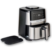 Tefal Heißluftfritteuse "Jamie Oliver by Tefal EY55JD Easy Fry Silence Deluxe" 1670 W 10 voreingestellte Programme, digitaler Touchscreen, EY55JD Tefal Heißluftfritteuse "Jamie Oliver by Tefal EY55JD Easy Fry Silence Deluxe" 1670 W 10 voreingestellte Programme, digitaler Touchscreen, EY55JD von Tefal