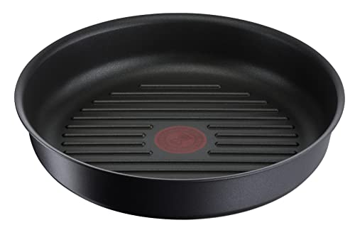 Tefal Ingenio Eco Resist Grillpfanne, Aluguss, 26 cm, L8584004 von Tefal