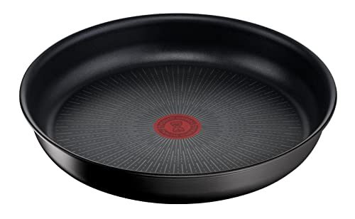 Tefal Ingenio Eco Resist Pfanne 22 cm, stapelbar, Induktion, leicht zu reinigen, Antihaftbeschichtung, Kochstartanzeige, gesundes Kochen, perfekte Einspeise, L3970302 von Tefal