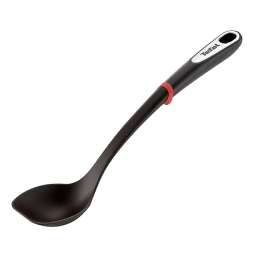 Tefal Ingenio K20605 (Servier-) Löffel | 40 cm | Kunststoff | spülmaschinengeeignet | hitzebeständig bis 230 °C | Schwarz, 39.6 x 9.2 x 5.5 cm von Tefal