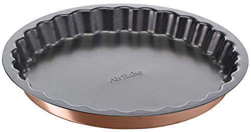 Tefal - J2558314 Airbake Kuchenform, 27 cm, antihaftbeschichtet, Karbonstahl, Braun von Tefal