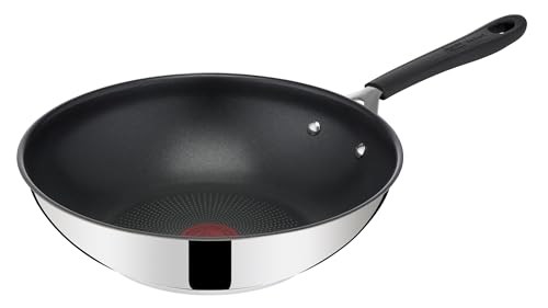 Tefal Jamie Oliver Home Cook Wok aus Edelstahl, antihaftbeschichtet, 28 cm, Induktion Tefal Jamie Oliver Home Cook Wok aus Edelstahl, antihaftbeschichtet, 28 cm, Induktion von Tefal