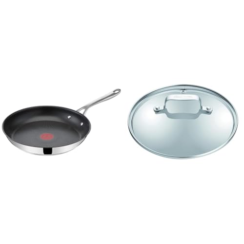 Tefal Jamie Oliver by Cook's Direct On Bratpfanne 24 cm & Oliver by Glasdeckel B89985 | 24 cm von Tefal