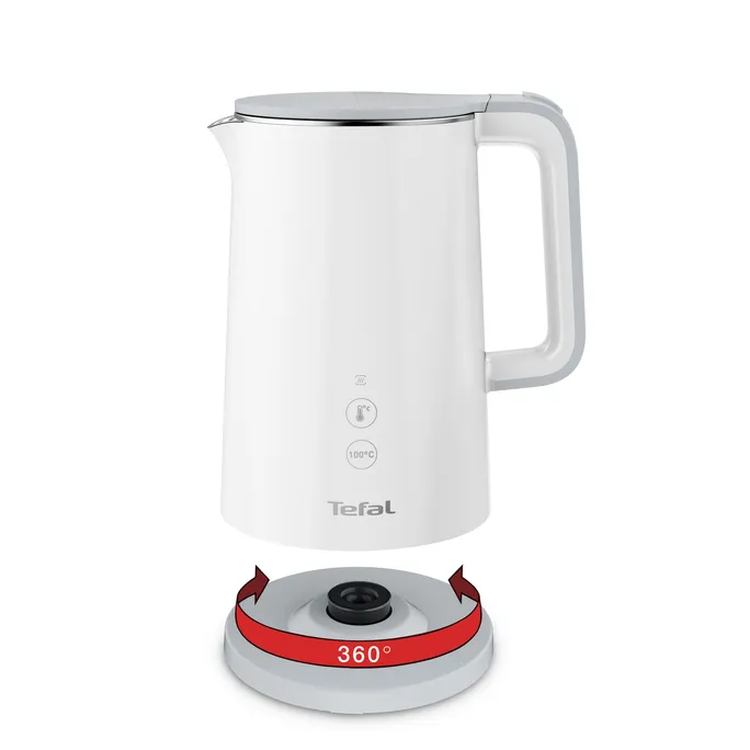 Tefal Ko 6931 Wasserkocher Teekocher 15 Liter Wasserkocher Weiß Edelstahl B-Ware von Tefal