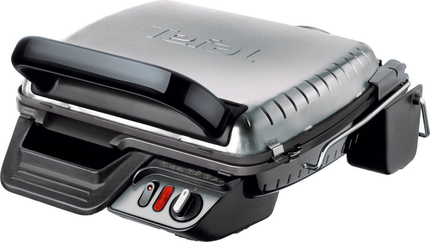 Tefal Kontaktgrill GC3060 3in1, 2000 W, Mit Überback-Funktion, Aufklappbar als Tischgrill/BBQ von Tefal