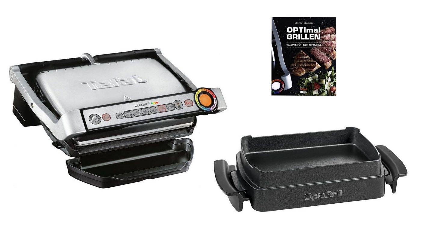 Tefal Kontaktgrill GC7128, 2000 W, Tefal Optigrill+ GC7128, 2000 W von Tefal