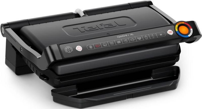 Tefal Kontaktgrill GC7278 OptiGrill+ XL, 2180 W, erneuerte Kochstufenanzeige, 9 Automatikprogramme + manuelles Programm von Tefal