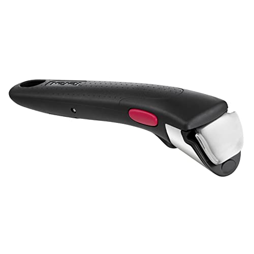 Tefal Ingenio Kunststoff-Griff, Topf und Pfannensets abnehmbarer Griff, kompatibel mit allen Ingenio Serien, einfache Handhabung dank abnehmbarem Universalgriff, schwarz/silber, L98633 von Tefal