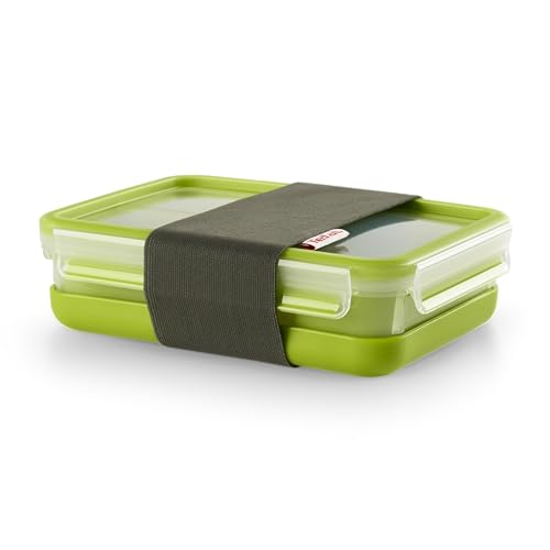 Tefal - MASTERSEAL Micro - Aufbewahrungsbox, Kunststoff, grün, 1.2L von Tefal