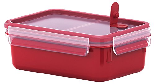 Tefal – Masterseal Micro – Rot, Kunststoff, rot, 1L - compartiments von Tefal