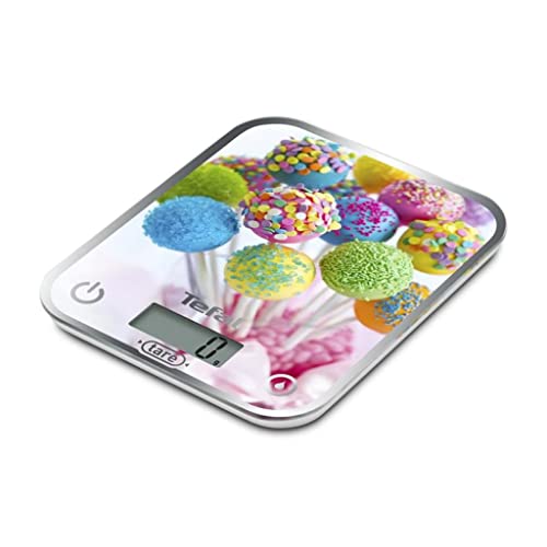 Tefal Optiss Cake Pops – Küchenwaage, Fassungsvermögen 5 kg, 2 Batterien AAA von Tefal