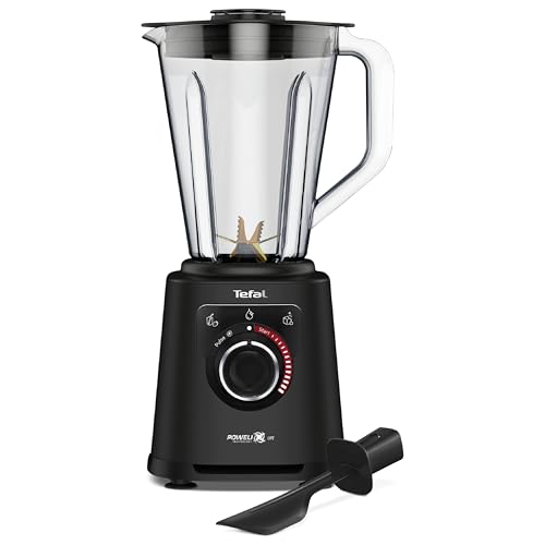 Tefal PerfectMix + High Speed Blender, Powelix Life Technologie für schnelle Ergebnisse, Leicht zu reinigen, Leistungsstarkes Blenden, 2L Leichte und bruchsichere Tritan Kanne, BL88A831 von Tefal