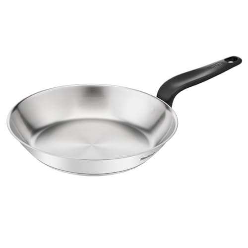 Tefal Primary E3080204 Bratpfanne, 20 cm, hochwertiger Edelstahl, ohne Beschichtung, Induktion, knusprige Ergebnisse von Tefal