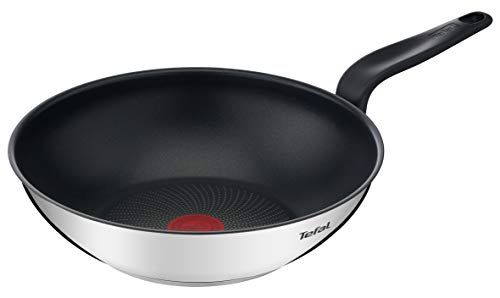 Tefal Primary Wokpfanne 28 cm, Edelstahl mit Antihaftbeschichtung von Tefal