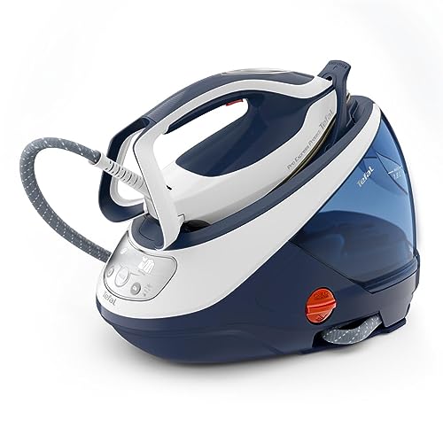 Tefal Pro Express Protect GV 9221 EO Dampfbügelstation, blau/weiß, GV9221E0, Bk von Tefal