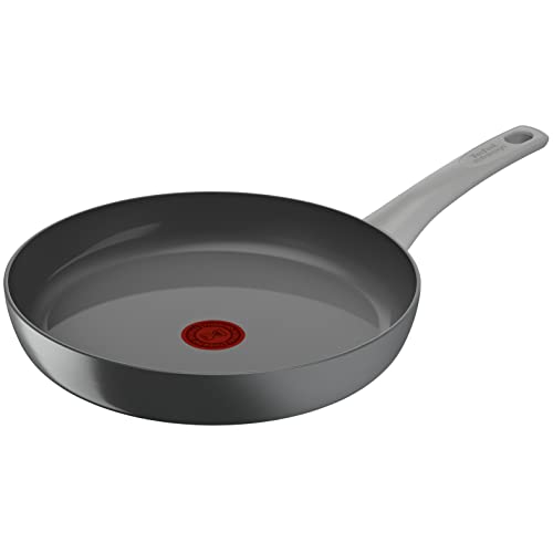 Tefal Renew On Bratpfanne, 26 cm, Keramik-Antihaftbeschichtung, Induktion, Thermo-Signal-Kochanzeige, umweltfreundliches Design, gesundes Kochen, hergestellt in Frankreich C4270532 von Tefal