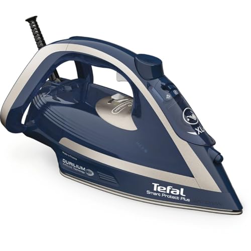 Tefal Smart Protect Plus FV6872 Dry & Steam iron Durilium AirGlide soleplate 2800 W Blue von Tefal