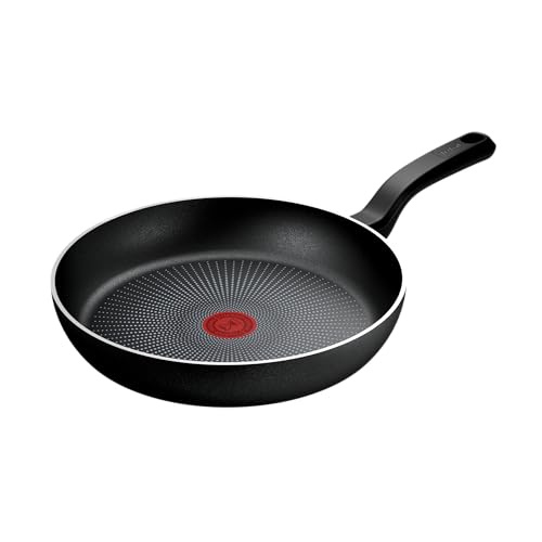 Tefal So Expert C2900632 Induction Antihaft-Bratpfanne, 28 cm, fester Griff, Aluminium, Titan-Antihaftbeschichtung, Thermo Signal™-Technologie für leichteres Kochen, für alle Herdarten geeignet, von Tefal