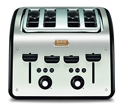 Tefal TT770811 Toaster Edelstahl, 4 Schlitze von Tefal