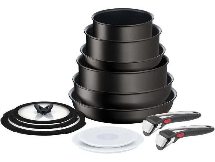 Tefal Topf-Set 13-er Set Ingenio Unlimited On L3959243, schwarz von Tefal