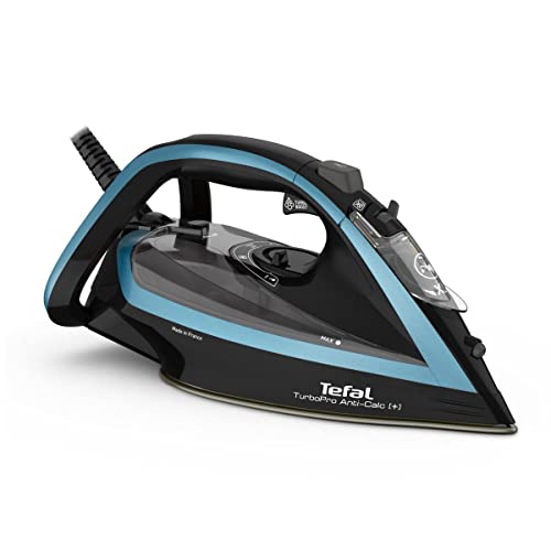 Tefal TurboPro FV5695E1 fer à repasser Fer à vapeur Durilium AirGlide Autoclean soleplate 3000 W Noir, Bleu von Tefal