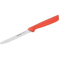 Tefal Universalküchenmesser "Colorfood" gezahnt, 10 cm, Klinge aus deutschem Edelstahl, ergonomischer Griff von Tefal