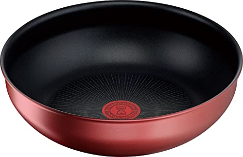 Tefal Wok, 26 cm, Ingenio IH Red Unlimited, für alle Herdarten + Induktion – L3837792 von Tefal