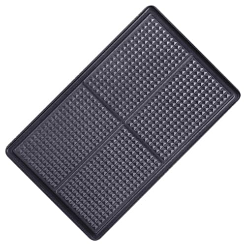 Tefal XA8005 Snack Collection Platte Waffeln/Gaufrettes Nummer 5| passend für Tefal SW85XX Snack Collection | Inklusive Rezeptbuch |praktische Aufbewahrungs-Box | Schwarz von Tefal