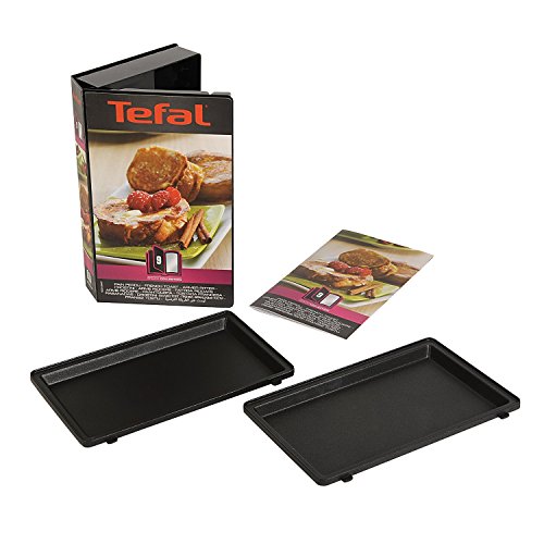 Tefal XA8009 Snack Collection Platte Armer Ritter Nummer 9| passend für Tefal SW85XX Snack Collection | Inklusive Rezeptbuch |praktische Aufbewahrungs-Box | Schwarz Tefal XA8009 Snack Collection Platte Armer Ritter Nummer 9| passend für Tefal SW85XX Snack Collection | Inklusive Rezeptbuch |praktische Aufbewahrungs-Box | Schwarz von Tefal