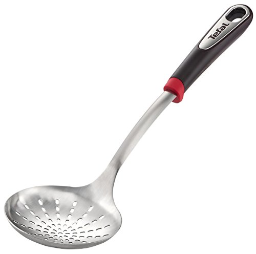 Tefal k1180614 Ingenio Edelstahl Löffel Schaumlöffel Edelstahl Silber 38,25 x 10,4 x 7,1 cm von Tefal