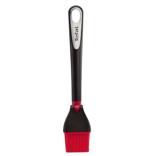 Tefal Ingenio K20724 Backpinsel | Material: Kunststoff | Leicht zu reinigen | Spülmaschinengeeignet | Farbe: Rot / Schwarz, 32.5 x 9.2 x 2.7 cm von Tefal