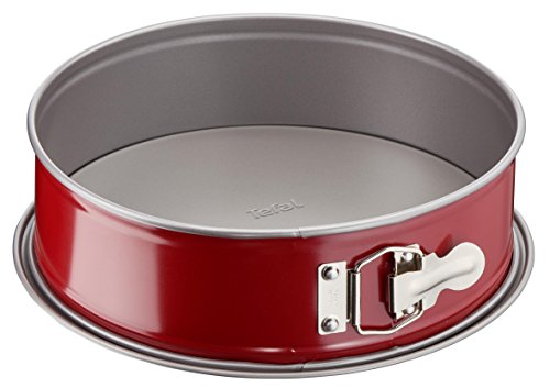 Tefal 1641214 Delibake Backform mit Scharnier, 23 cm, Karbonrot von Tefal