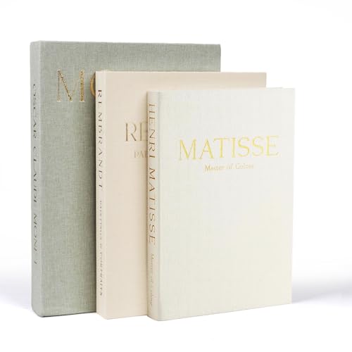 Dekorative Bücher, Kunstbücher, Aufbewahrungsbox aus Leinen, Aufbewahrungsbox für Bücherregal, Couchtisch, Heimdekoration, 3-teilig Dekorative Bücher, Kunstbücher, Aufbewahrungsbox aus Leinen, Aufbewahrungsbox für Bücherregal, Couchtisch, Heimdekoration, 3-teilig von Tefola