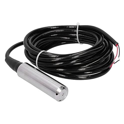 Flüssigkeitsstandgeber, Füllstandssensor, Flüssiger Wasserspiegel Sensor, 0-10 M Kabel Wasserstandssensor Detektor 1232vdc 420ma Zur Überwachung des Wasserstandes(0-8m) von Tefola