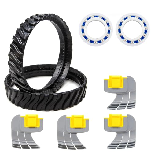 Tefola 2 Reifenraupen R0526100, 2 Motorlager R0527000, 4 Scheuerbürsten zum Schrubben des Bodens R0714400, Ersatzteile für Poolroboter Zodiac Mx6 Mx8 Tefola 2 Reifenraupen R0526100, 2 Motorlager R0527000, 4 Scheuerbürsten zum Schrubben des Bodens R0714400, Ersatzteile für Poolroboter Zodiac Mx6 Mx8 von Tefola