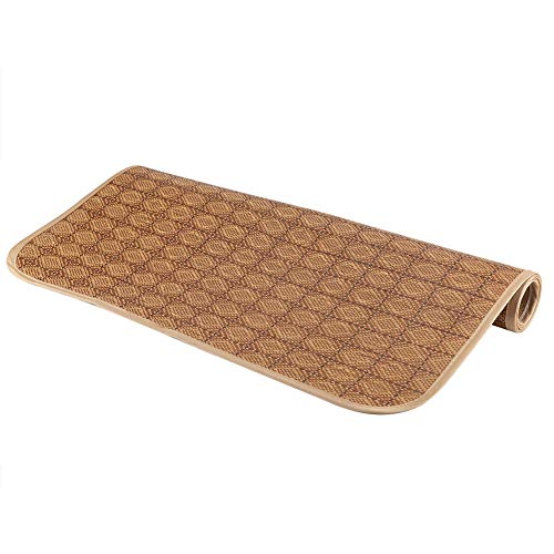 Tefola Sommerschlafmatte, Faltbare weiche aus Rattan, Rattan Matte, Isomatte Sommer Rattan Mattenbett, Atmungsaktives Sommerbettwäsche für den Schlafsaal der Schule zu Hause (80 * 195cm) von Tefola