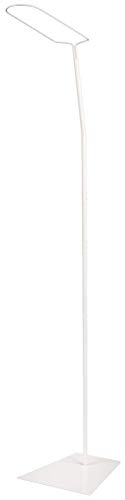 Tega Baby Himmelhalter 150 cm, Himmelstange mit Standfuß für Babybett/Stubenwagen (oval, silber) von Tega Baby