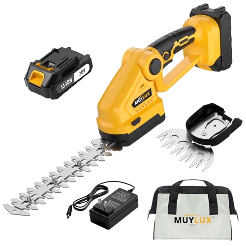 Cordless Hedge Trimmer & Grass Shear, Comes with Two Replaceable Blades, One Battery and A Charger, Electric Hedge Trimmer Cordless Grass Trimmer, Suitable for Garden Management Cordless Hedge Trimmer & Grass Shear, Comes with Two Replaceable Blades, One Battery and A Charger, Electric Hedge Trimmer Cordless Grass Trimmer, Suitable for Garden Management von Tegatok