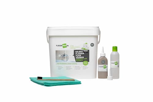Fliesenfest 7710 Fugenbeschichtungset Jasmin– Komplettes DIY-Kit für Schimmel- und Wasserabweisende Fugenfarbe – erhältlich in 6 Farben. Fliesenfest 7710 Fugenbeschichtungset Jasmin– Komplettes DIY-Kit für Schimmel- und Wasserabweisende Fugenfarbe – erhältlich in 6 Farben. von Tegelvast