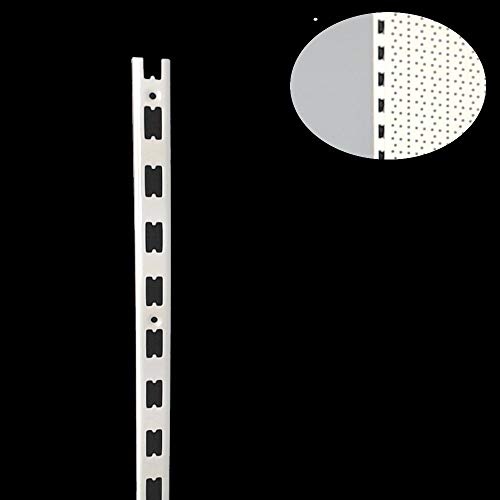 2 Stück !!! Wandschiene H 160 cm juraweiss Art.: 11101424 von Tegometall