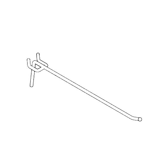 50 Stueck Tegometall Lochwandhaken Einfachhaken 10 cm Tego 13658237 von Tegometall