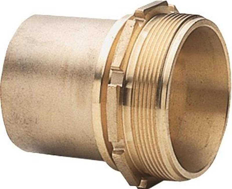 Teguma Winde TEGUMA 5537075075 Tankwagenkupplung Messing Außengewinde 3 '' glatt von Teguma