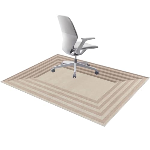 Bodenschutzmatte Bürostuhl versch. Größen - Bürostuhl Unterlage rutschfest - Gaming Computerstuhl Teppiche - Schutzmatte für Laminat, Parkett, Hartböden 70 x 100 cm von Tehocwiz
