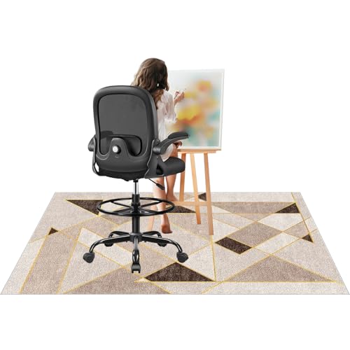 Bodenschutzmatte für Hartböden, Rechteckig Stuhlunterlage Gaming Teppich, Bodenschutzmatte Bürostuhl Matte Bodenmatte rutschfest Bürostuhlunterlage Stuhlmatten 90 x 120 cm Bodenschutzmatte für Hartböden, Rechteckig Stuhlunterlage Gaming Teppich, Bodenschutzmatte Bürostuhl Matte Bodenmatte rutschfest Bürostuhlunterlage Stuhlmatten 90 x 120 cm von Tehocwiz