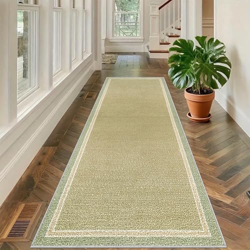 Läufer Teppich Flur rutschfest, Langer Küchenteppiche 60 x 230 cm Teppichläufer Eingangsbereich, Läufer Teppich, Waschbar Korridor Teppich, Flur Runner Teppiche für Küche Fußmatte Eingang Flur von Tehocwiz