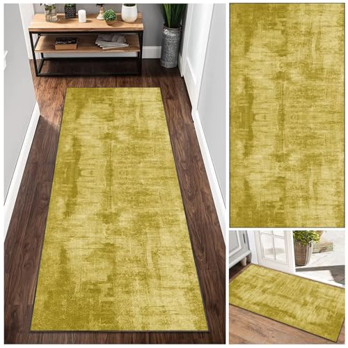 Teppich Läufer Flur Küche 40 x 180 cm rutschfest Waschbar Bunter Modern, Kücheläufer Teppichläufer Polyester Meterware Anpassbar Teppich für Schlafzimmer, Küche, Wäscherei, Eingang von Tehocwiz