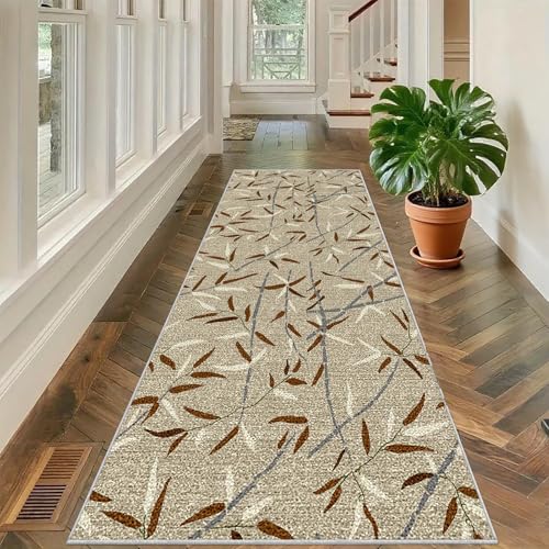 Teppich Läufer Flur Waschbar, Küchenteppich rutschfest, Langer Korridor Teppich, Flurläufer Modern Teppichläufer, Teppich Läufer für Flur, Küche, Wohnzimmer, Eingang 65 x 90 cm von Tehocwiz