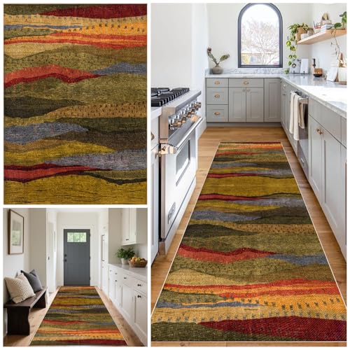 Teppich Läufer Flur Waschbar, rutschfest Küchenteppich, Lang Teppichläufer, Moderne Korridor Teppich, Meterware schmutzfangmatte für fußmatte Eingang Schlafzimmer Wohnzimmer 40 x 300 cm Teppich Läufer Flur Waschbar, rutschfest Küchenteppich, Lang Teppichläufer, Moderne Korridor Teppich, Meterware schmutzfangmatte für fußmatte Eingang Schlafzimmer Wohnzimmer 40 x 300 cm von Tehocwiz