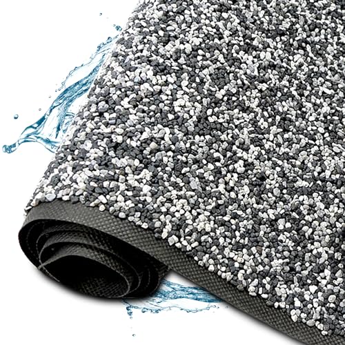 TeichVision – Hochwertige Steinfolie für Teichrand, Teichufer und Bachlauf/Teichumrandung/Steinfolie für Teich in verschiedenen Größen – 0,4 m x 13 m - Farbe Anthrazit TeichVision – Hochwertige Steinfolie für Teichrand, Teichufer und Bachlauf/Teichumrandung/Steinfolie für Teich in verschiedenen Größen – 0,4 m x 13 m - Farbe Anthrazit von TeichVision